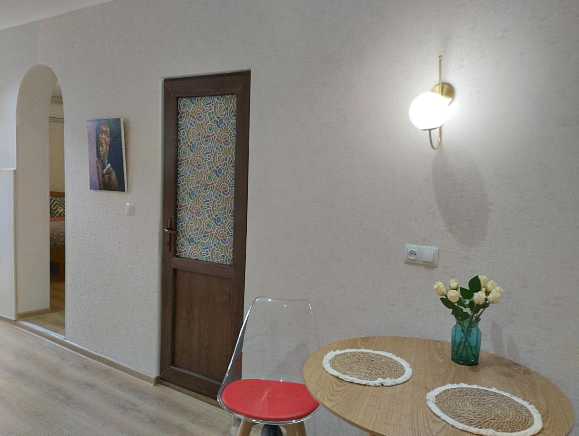 Kacharava Apartments Tbiliszi Szoba fotó